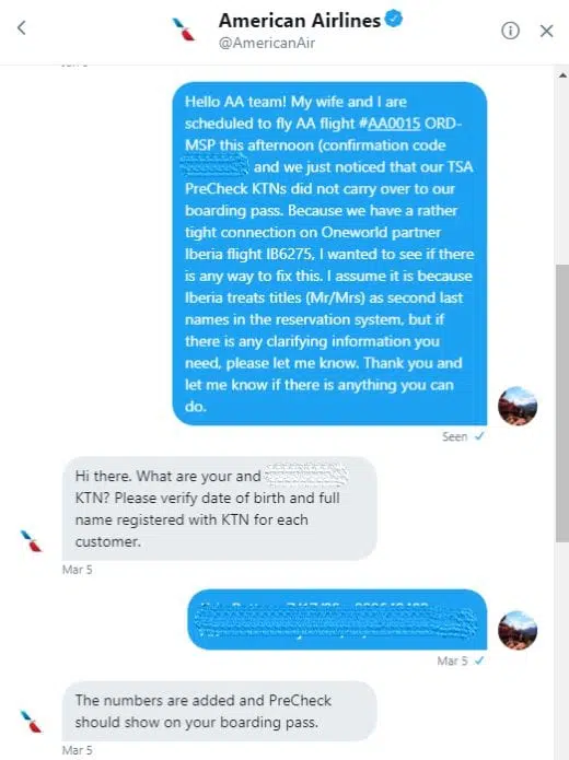 twitter direct message screenshot