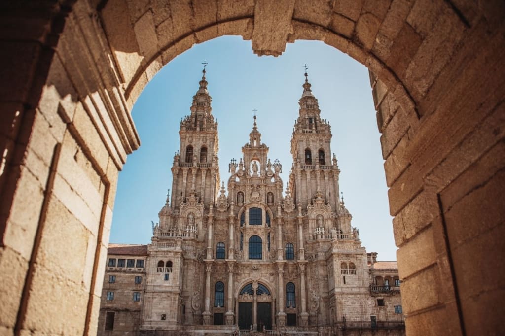 Catedral de Santiago, main landmark of Santiago de Compostela