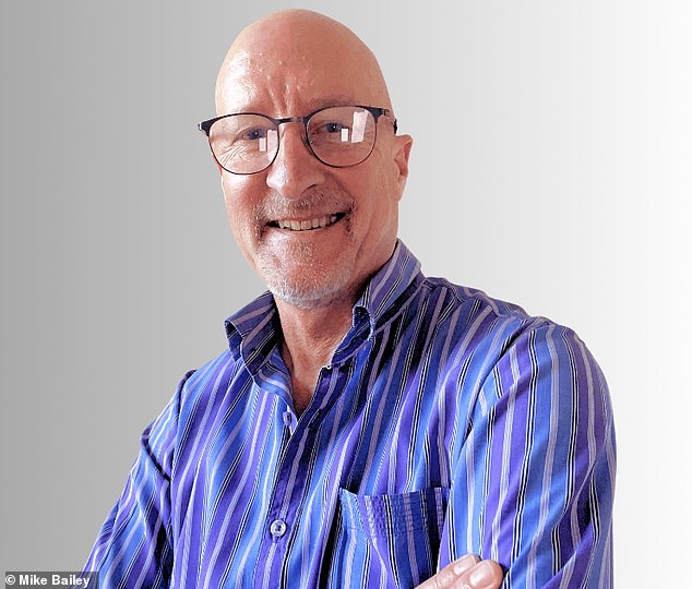 Mike (pictured), 60, is a freelance content/copywriter. He 'jumped at the chance' to move back to Spain