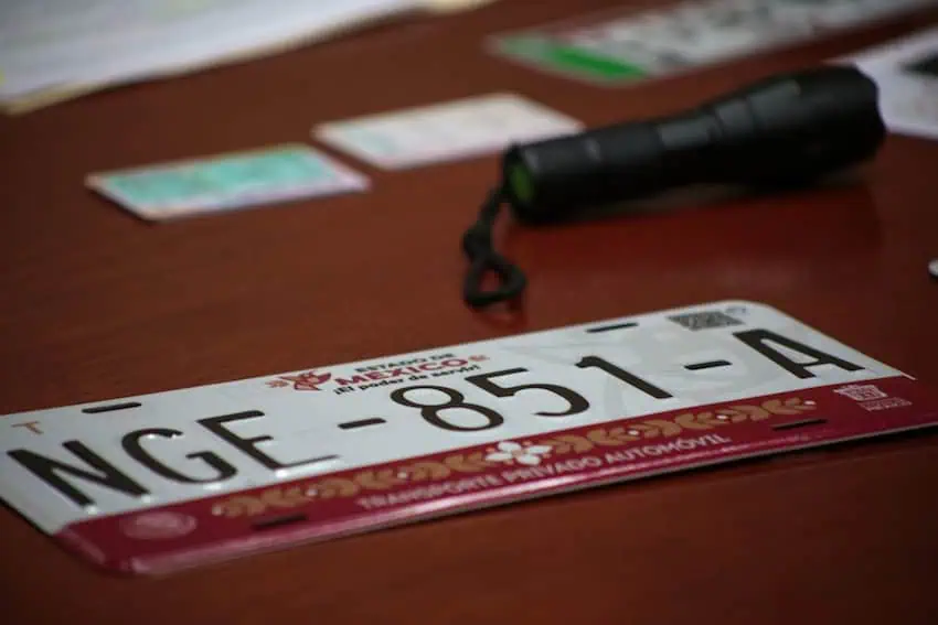 The new vehicle plates of the State of Mexico will incorporate 14 security measures, as part of the 2024 Re-registration program.