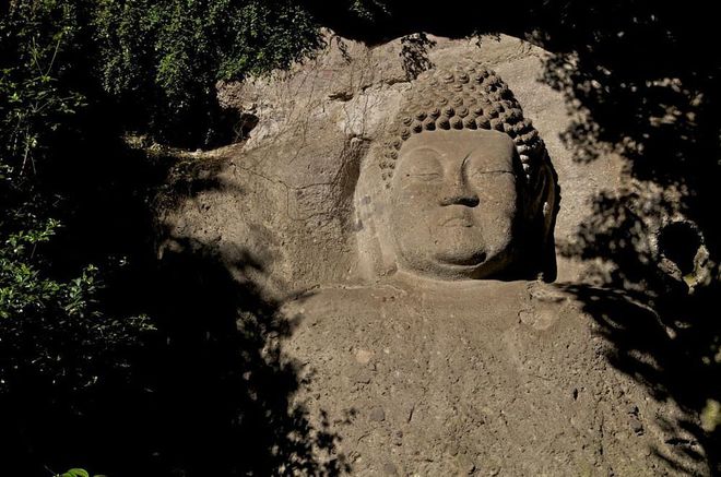 Kumano Magaibutsu Stone Buddha is the largest Buddhist stone carving in Japan. (Photo: Karen Tee)