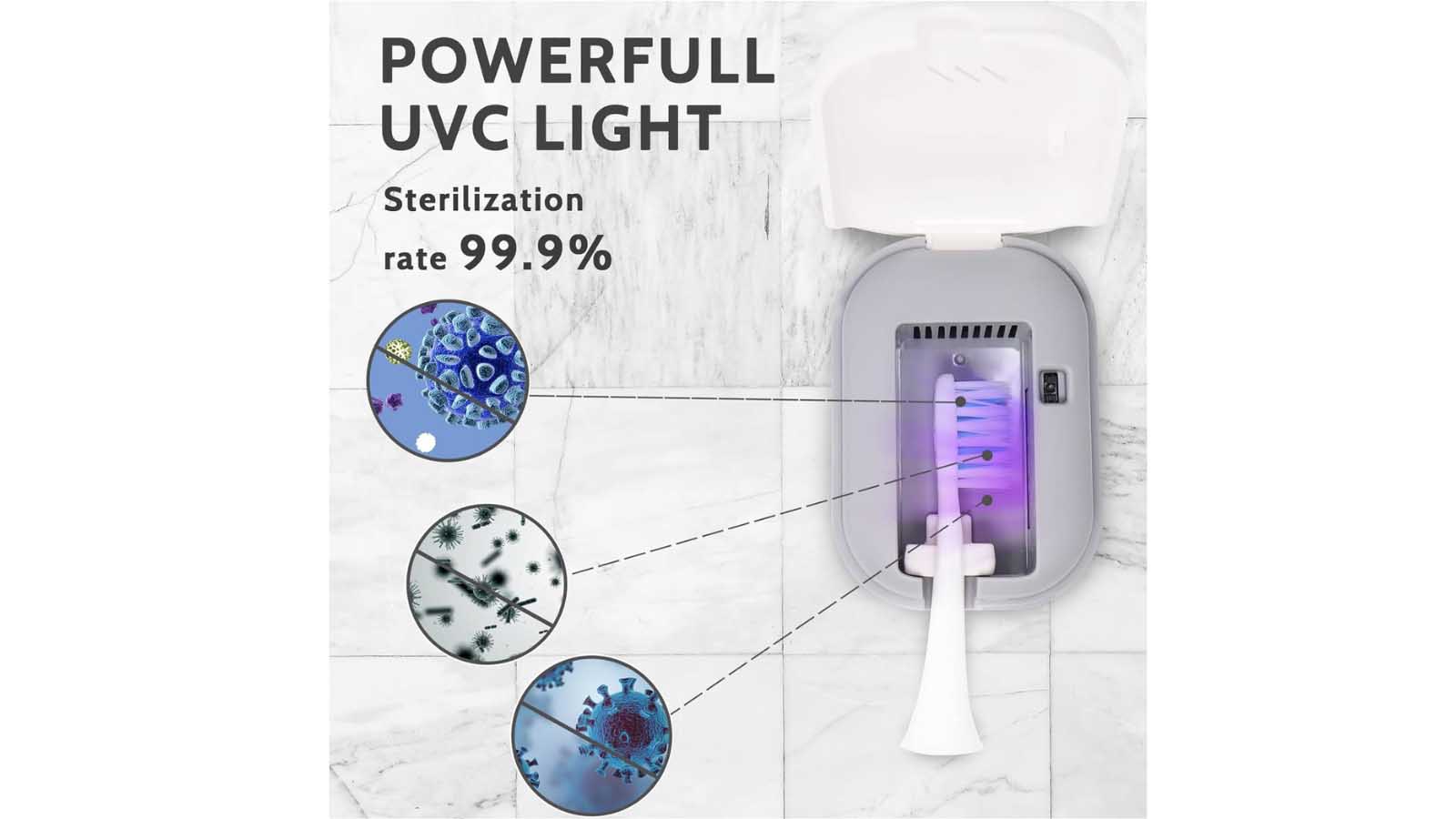 travel gifts uv toothbrush sanitizer