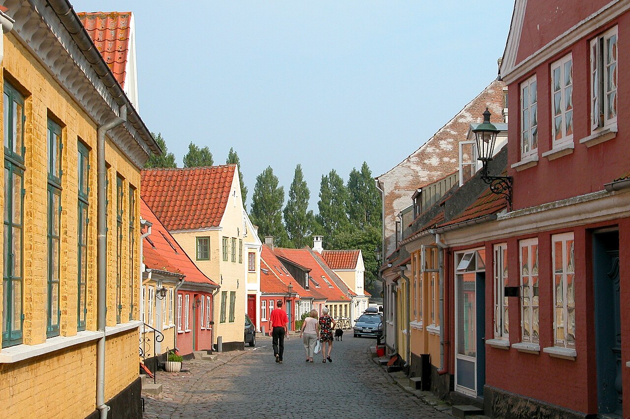 Ærøskøbing on the Danish island of Ærø