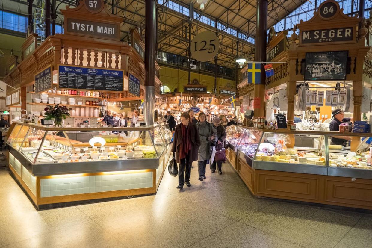 Ostermalm market hall, Stockholm