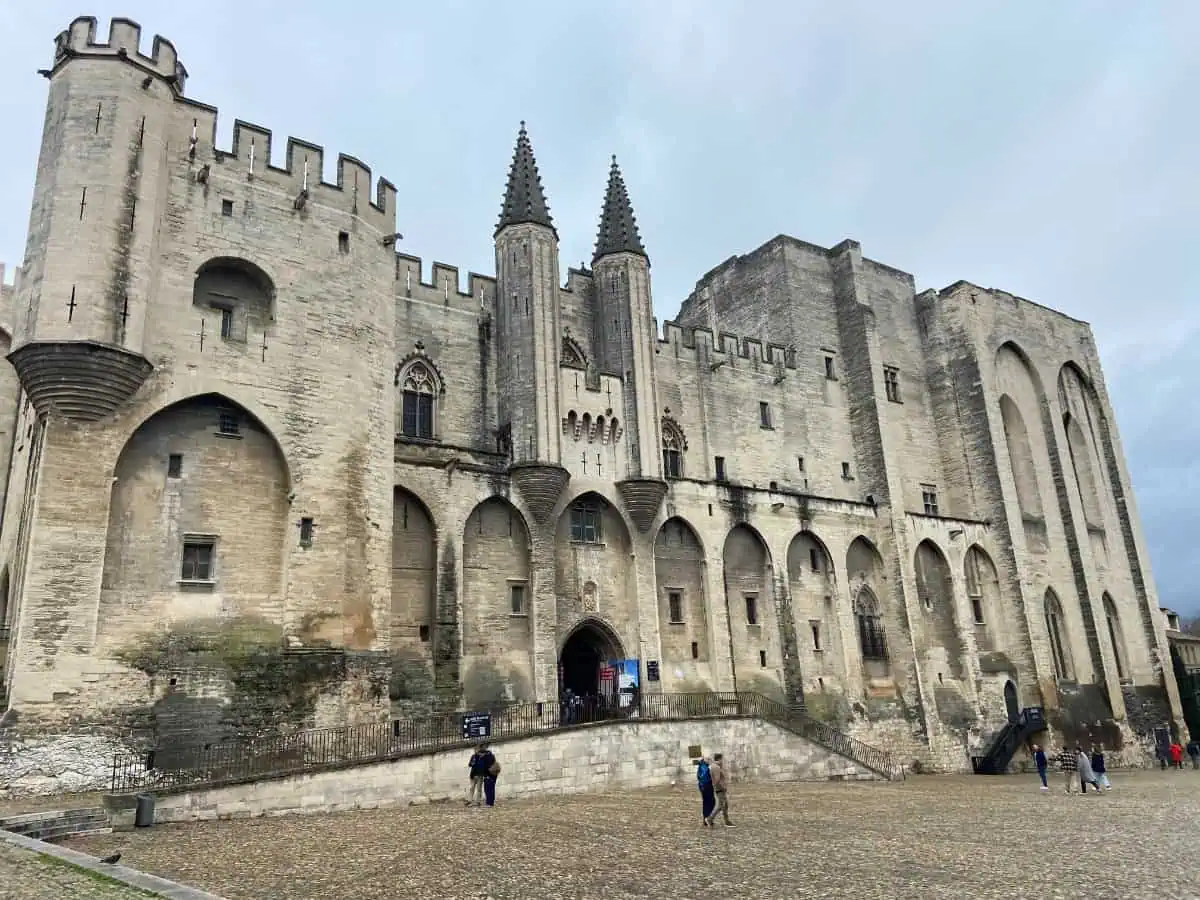 Palais des Papes in Avignon, France