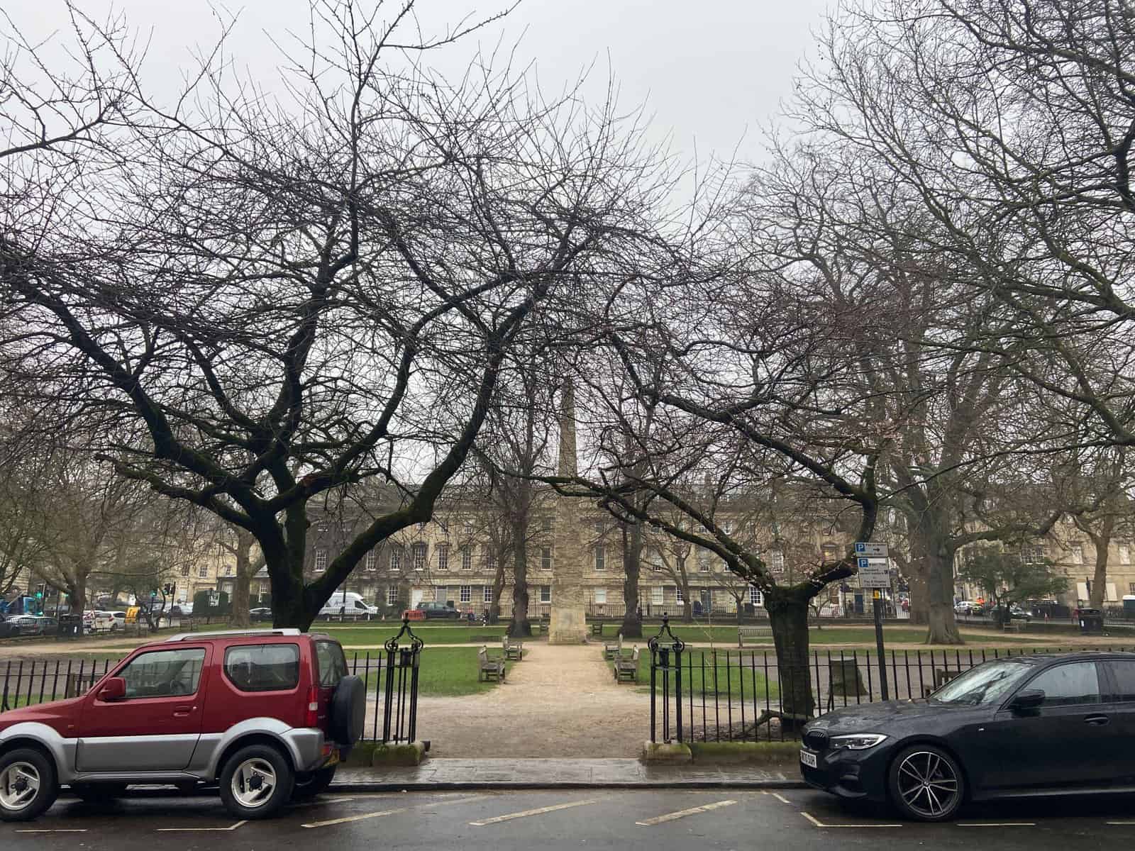 Queen's Square in Bath, UK