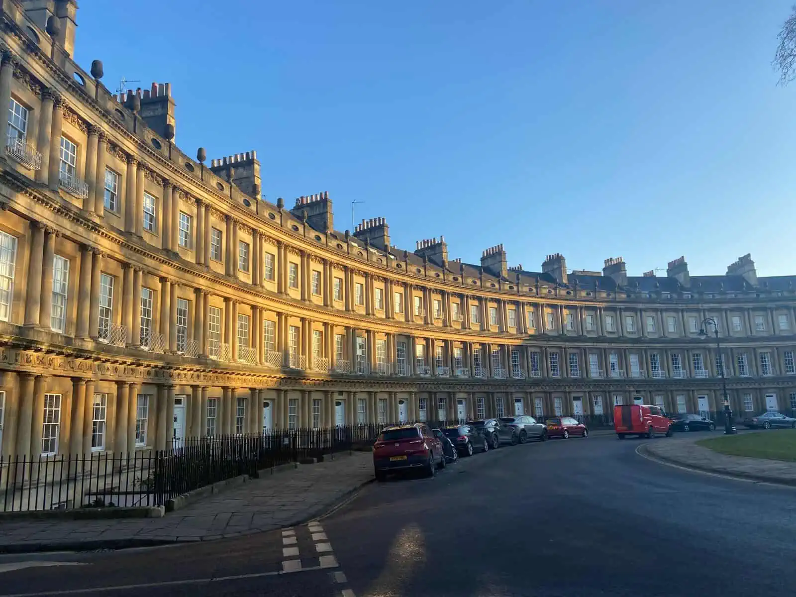 The Circus in Bath, England