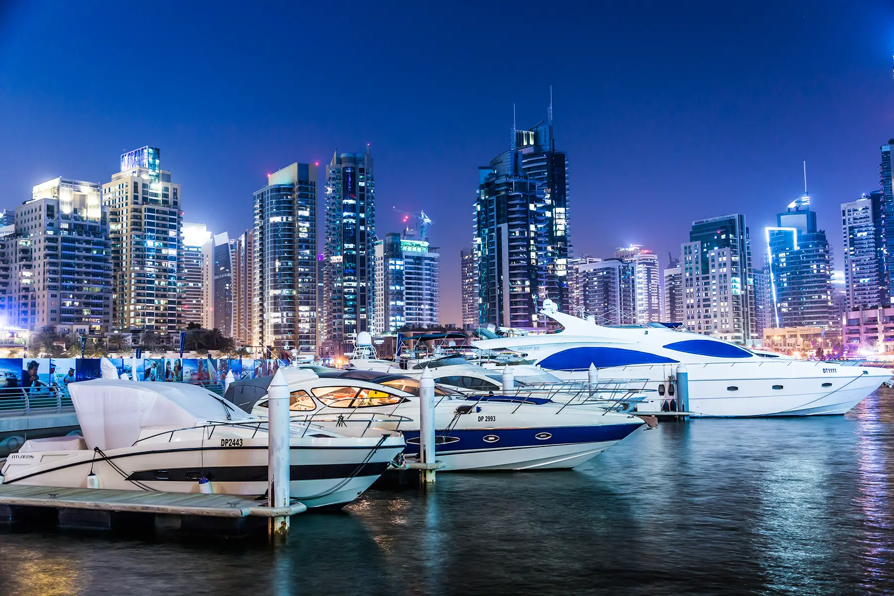 Harbor in Dubai, UAE