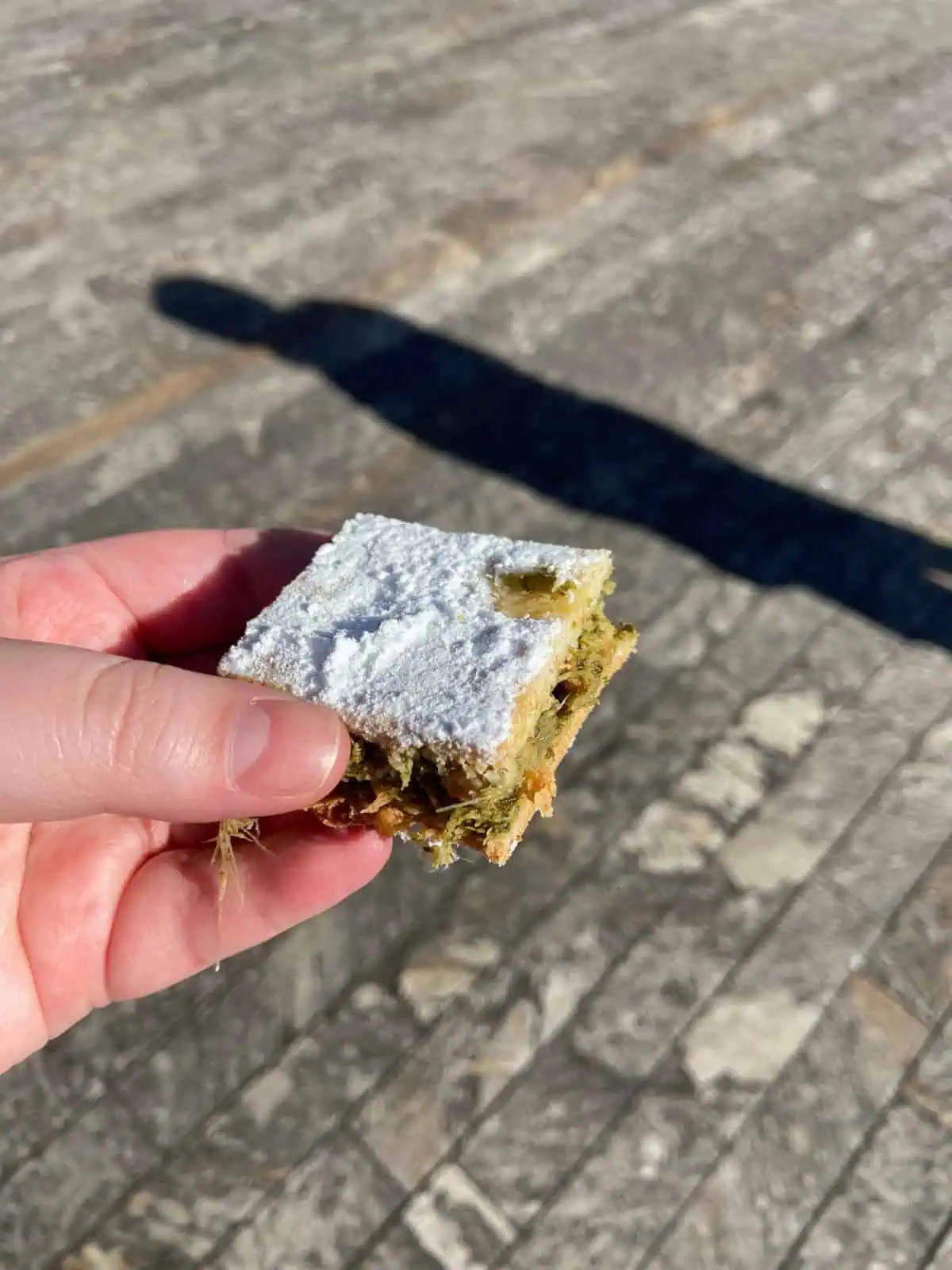 Tourte de Blettes Sucrée (swiss chard tart)