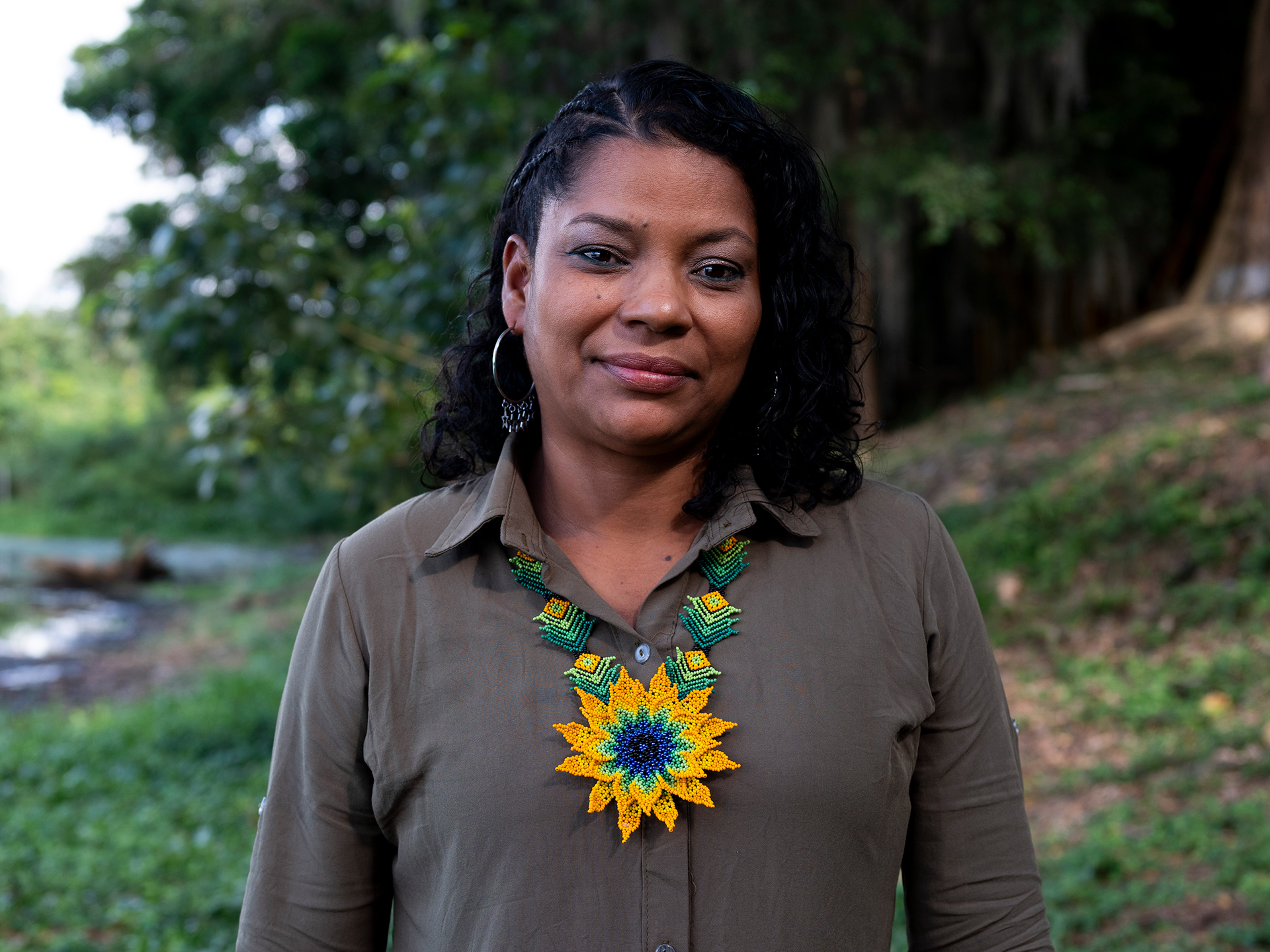 Maria Omaira Rendon Rayo, a leader in the community around Laguna de Sonso, says birdwatching tourism has helped conserve the wetland and support families in the region.