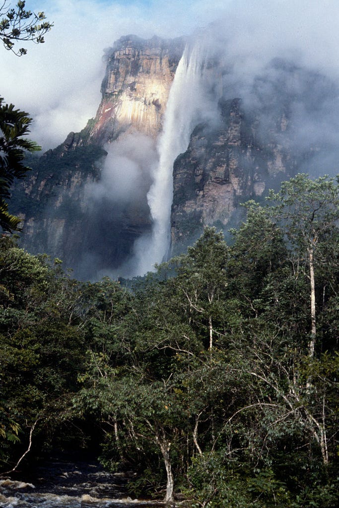 angel falls tallest in the world