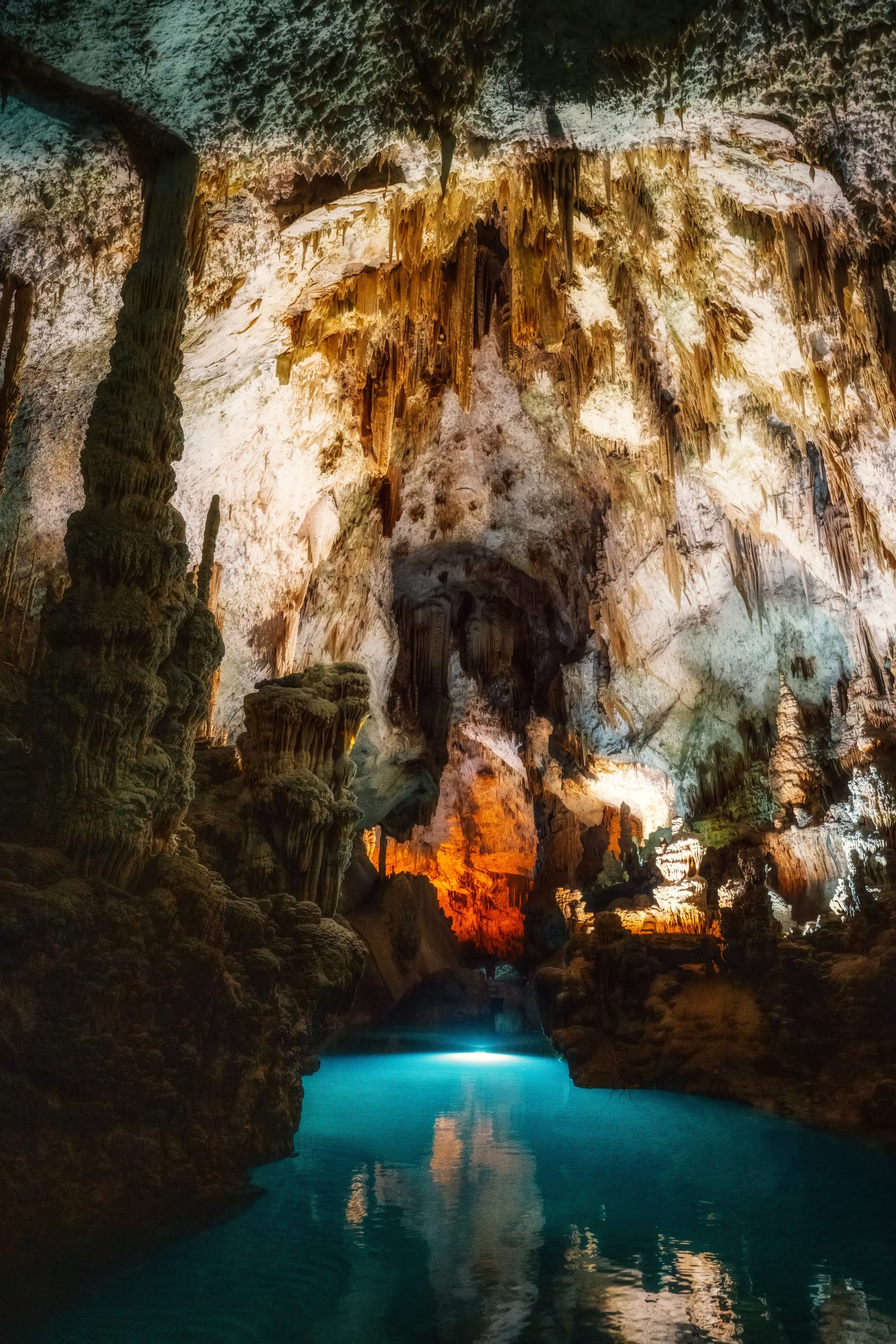 jeita grotto near beirut, lebanon taken in october 2021