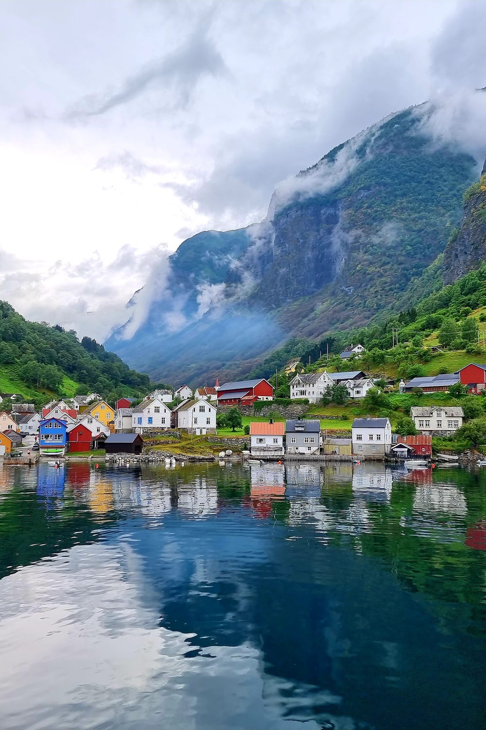 undredal, norway, deep in sognefjord