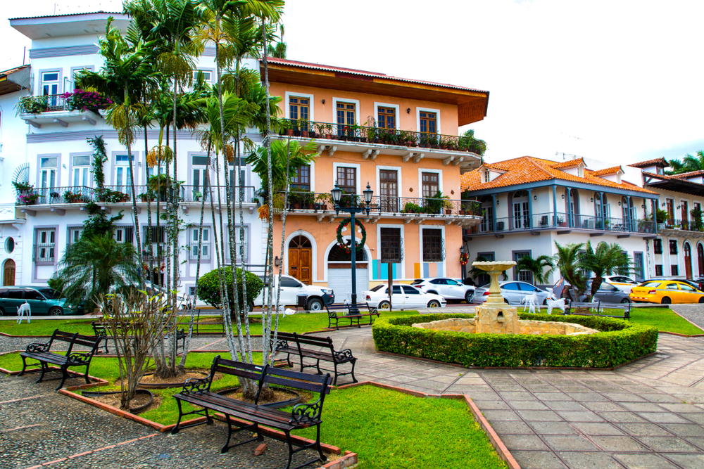 The old town of Panama City