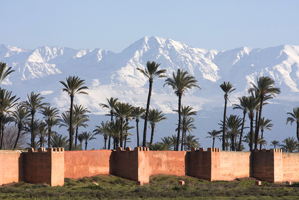 Medina Walls, Marrakech, Morocco