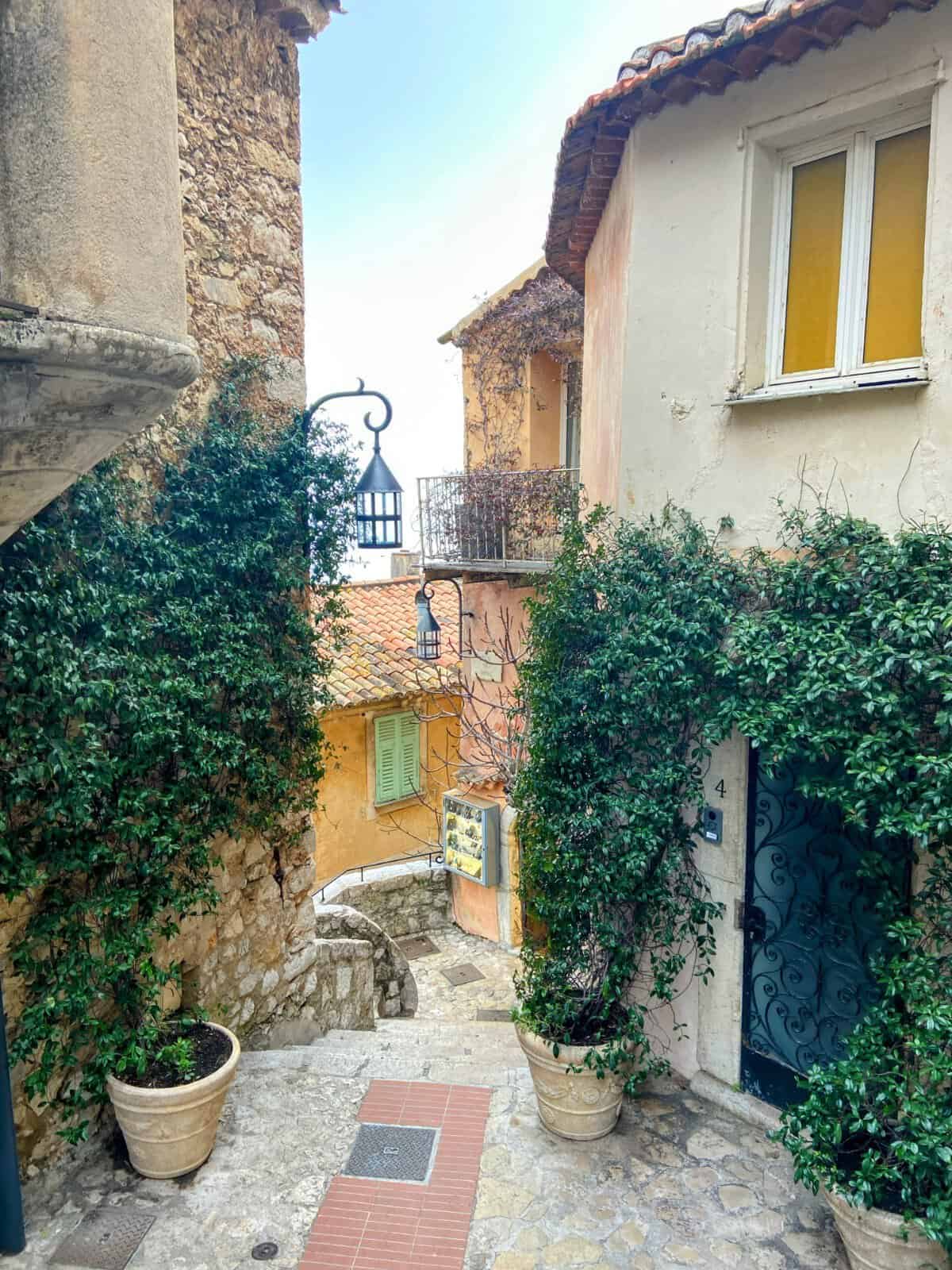 Alleyways in Eze Village, France