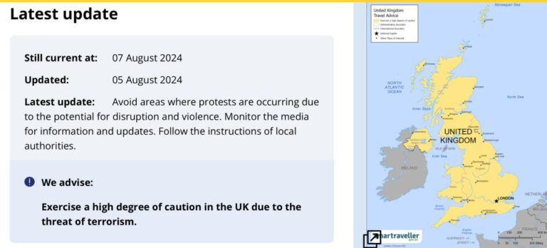 India latest country to issue UK travel warnings over riots - Evening Standard