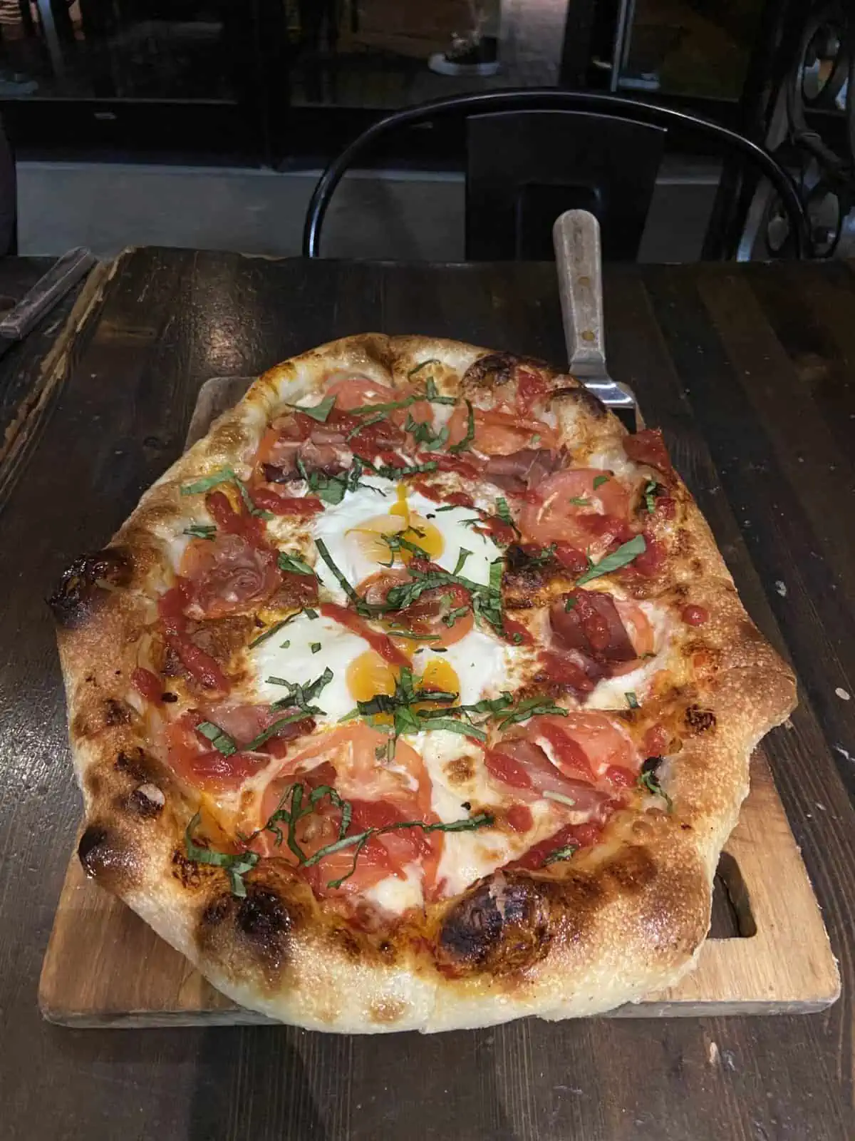 Where to Eat in Yaletown, Vancouver 11 pizza from The Parlour in Yaletown