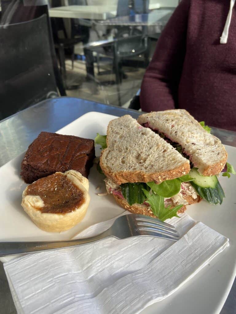 Where to Eat in Yaletown, Vancouver 9 snacks and sandwich from Tartine Bread & Pies