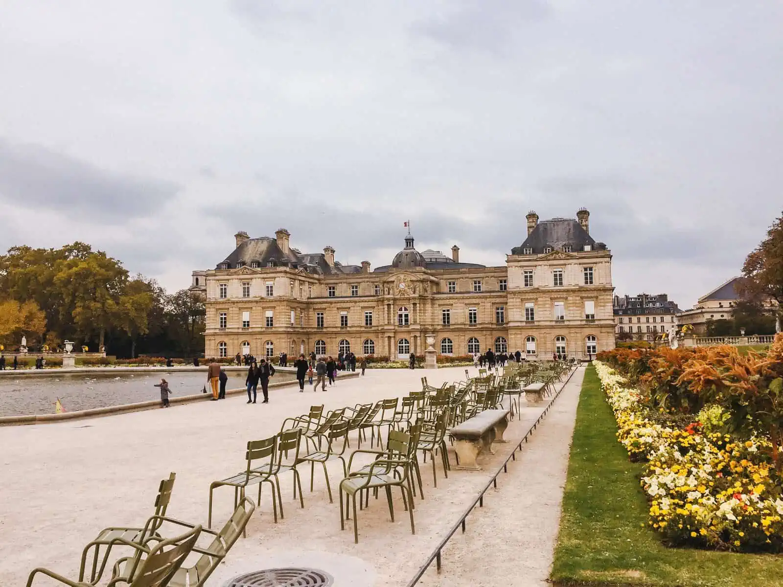 Jardin du Luxembourg, Paris and Amsterdam itinerary